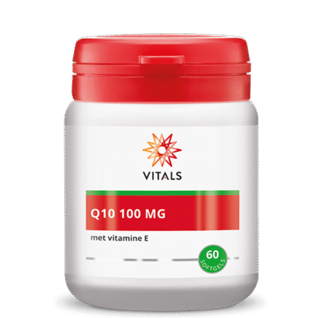 vitals q10 100 mg met vitamine e 60 softgels