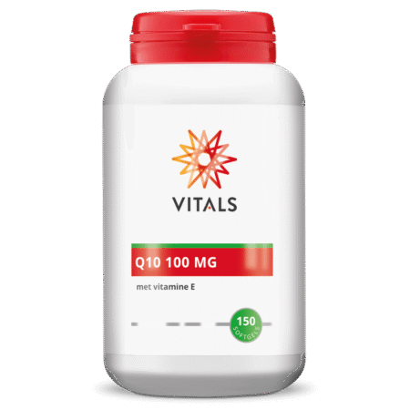 vitals q10 100 mg met vitamine e 150 softgels