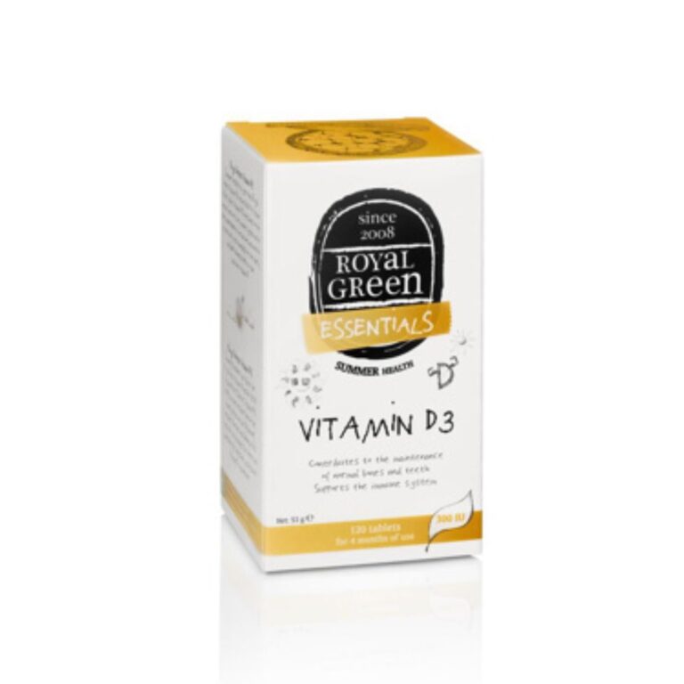 vitamine d3 (royal green 120 tabletten)