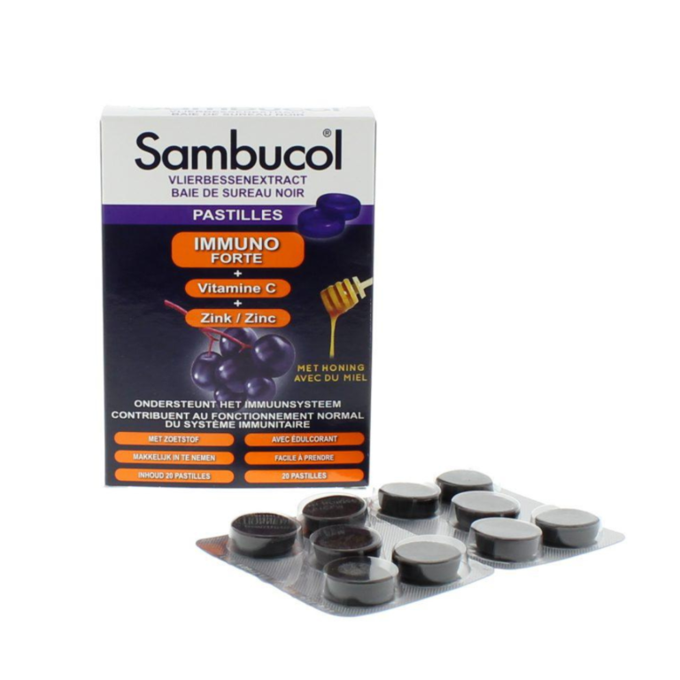 sambucol immuno forte suikervrij 15 bruistabletten