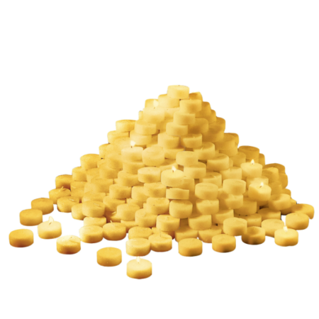 Bijenwas Theelichtjes Dipam