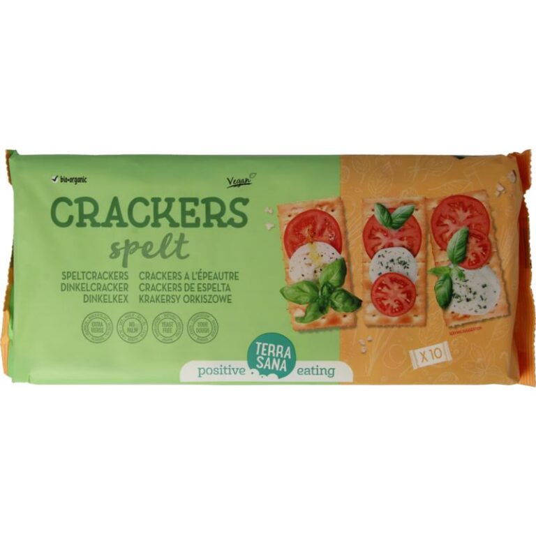spelt crackers gistvrij (280 gram)