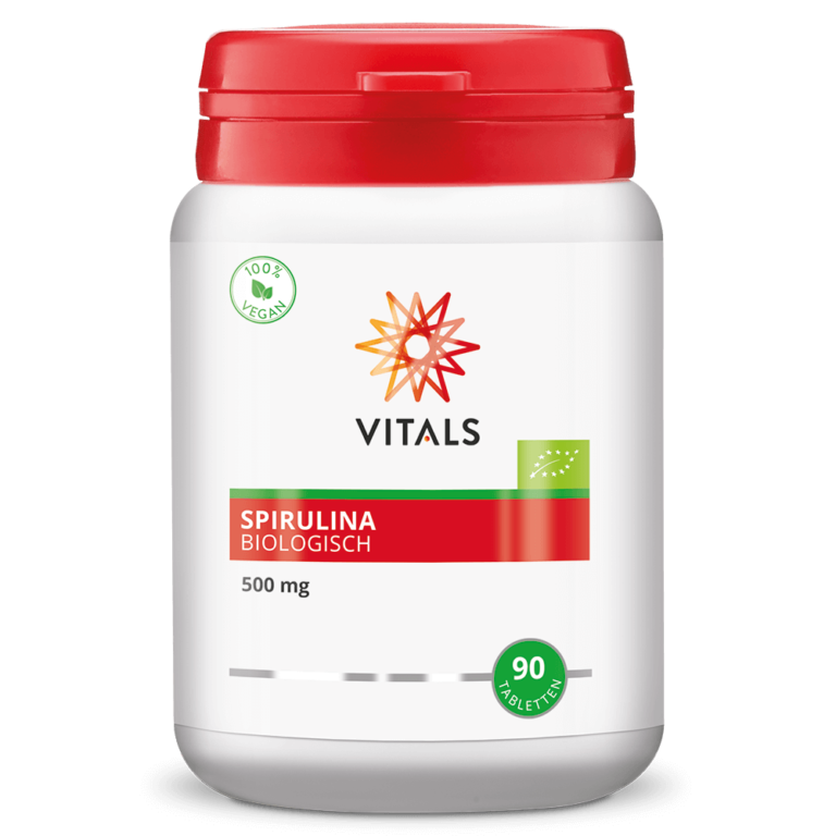 vitals spirulina biologisch 90 tabletten