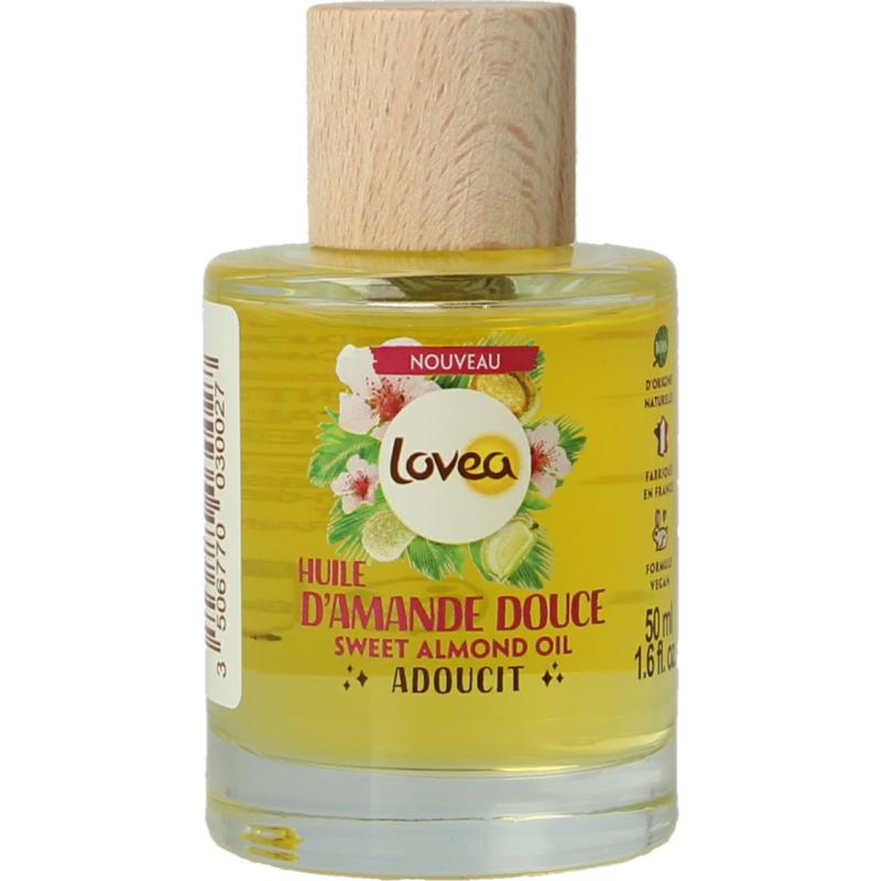 sweet almond oil softens 50 ml