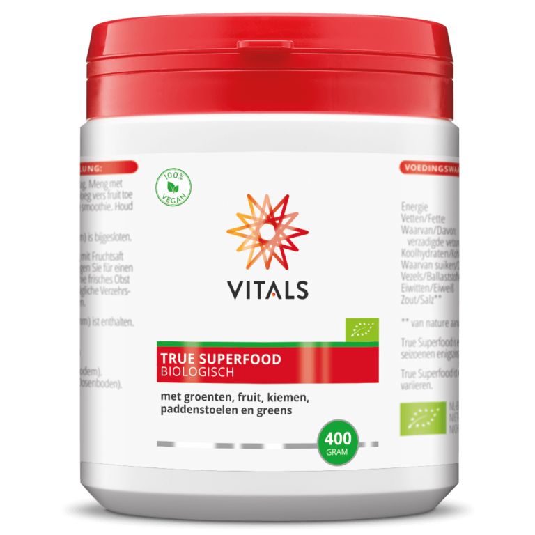 vitals true superfood biologisch 400 gram