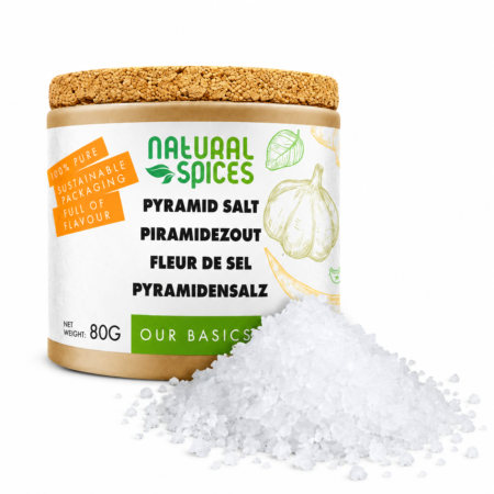 fleur de sel piramidezout 80 gram natural spices