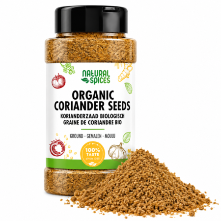 biologisch koriander gemalen natural spices