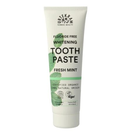 whitening tandpasta fresh mint urtekram