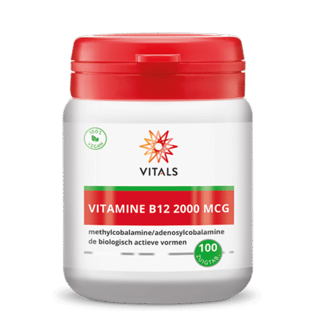vitals vitamine b12 2000 mcg 100 zuigtabletten