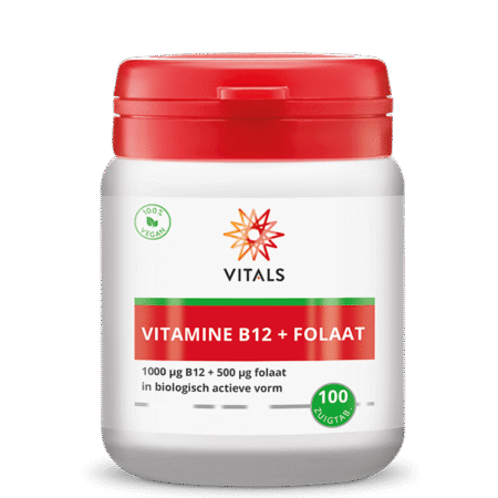 vitals vitamine b12 met folaat 100 zuigtabletten