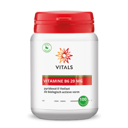 vitals vitamine b6 20 mg 100 capsules