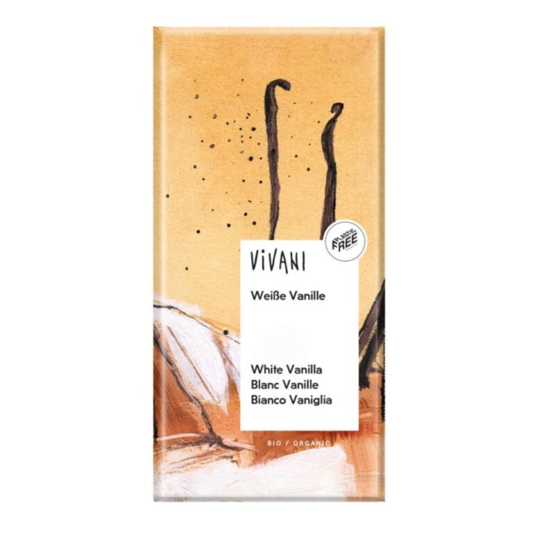 vivani chocolade wit vanille 80 gram