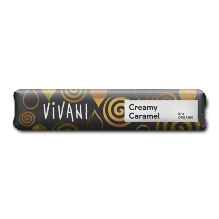 vivani chocolate to go creamy caramel 40 gram
