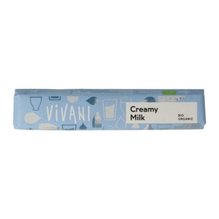 vivani creamy milk chocolate bar 40 gram