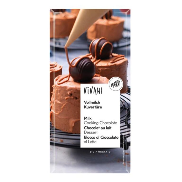 vivani couverture smeltchocolade melk 200 gram