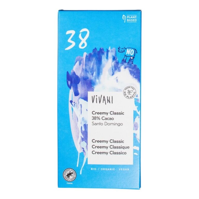 vegan chocolade creemy classic 80 gram