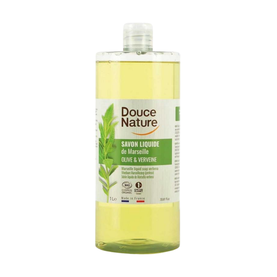 vloeibare marseillezeep verbena biologisch 1 l douce nature