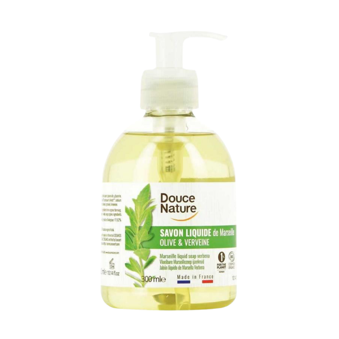 vloeibare marseillezeep verbena biologisch 300 ml douce nature