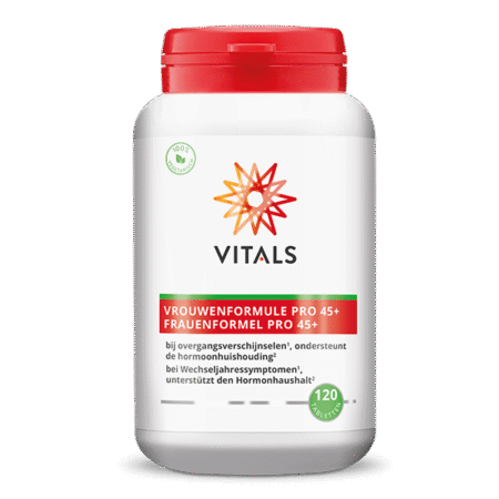 vitals vrouwenformule pro 45+ 120 tabletten