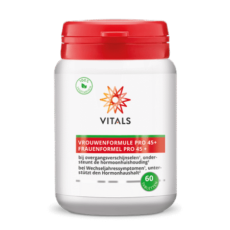 vitals vrouwenformule pro 45+ 60 tabletten