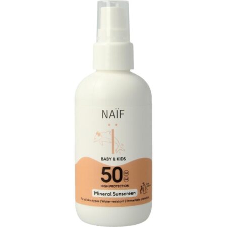 zon spray baby en kind parfumvrij spf50 100 ml (kopie)