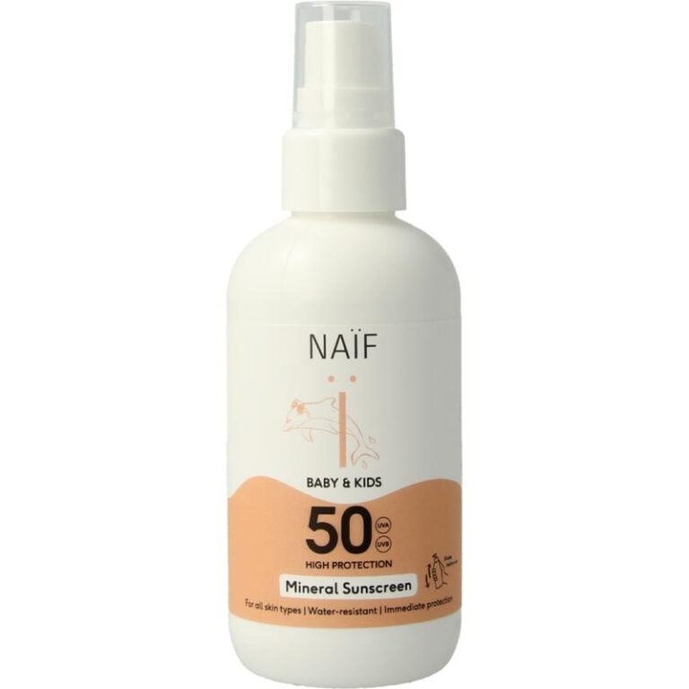 zon spray baby en kind parfumvrij spf50 100 ml (kopie)