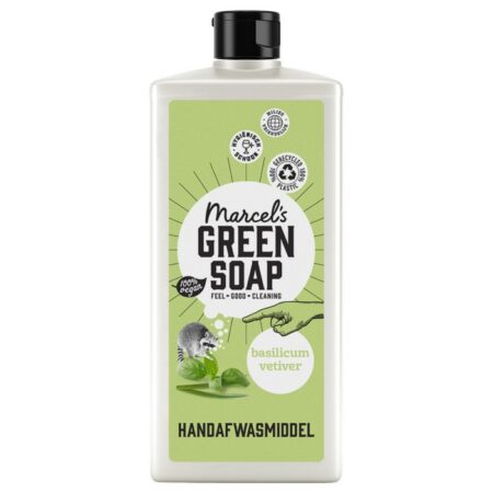 afwasmiddel basilicum & vetiver gras 500 ml