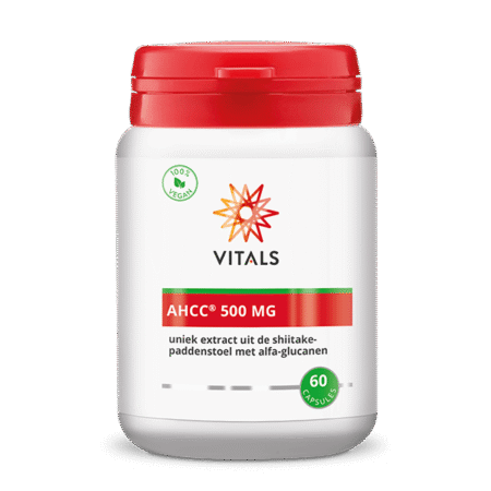 vitals ahcc® 500 mg 60 capsules