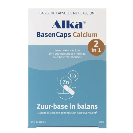Alka BasenCaps Calcium - 60 capsules - te koop bij Superfoodmarkt.nl
