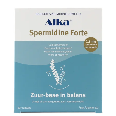 Alka Spermidine Forte - 60 capsules - te koop bij Superfoodmarkt.nl