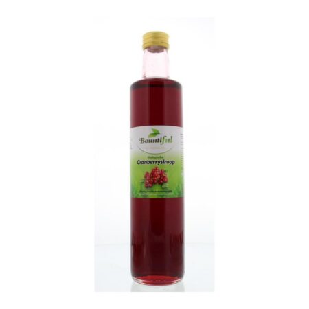 cranberrysiroop 750 milliliter