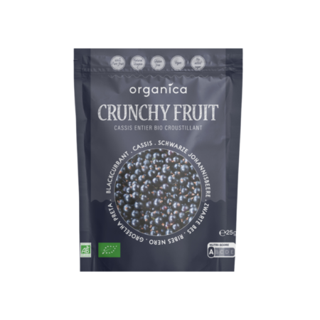 krokant fruit zwarte bes 25 gram