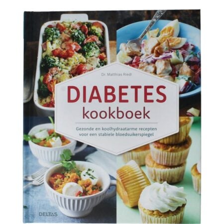 Diabetes kookboek Deltas boek kopen bij superfoodmarkt.nl