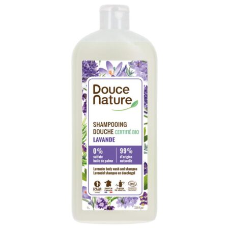 Douchegel & Shampoo Lavendel Biologisch 1 l Douce Nature