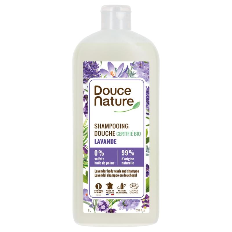 Douchegel & Shampoo Lavendel Biologisch 1 l Douce Nature