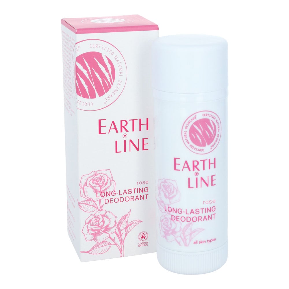 Earthline Long lasting deodorant rose 50 ml - THT 2026-05