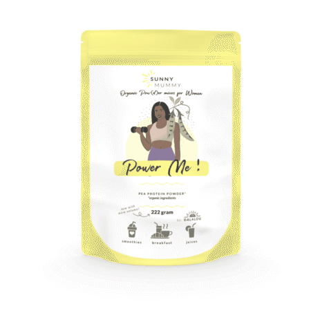 Erwten proteïnepoeder Power Me! Sunny Mummy 222 gram