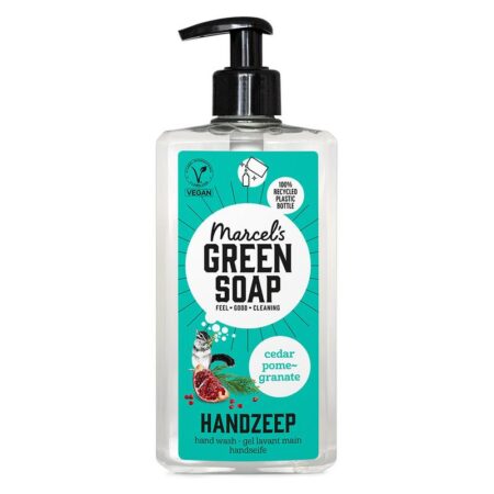 handzeep ceder & granaatappel 500 ml marcel's green soap
