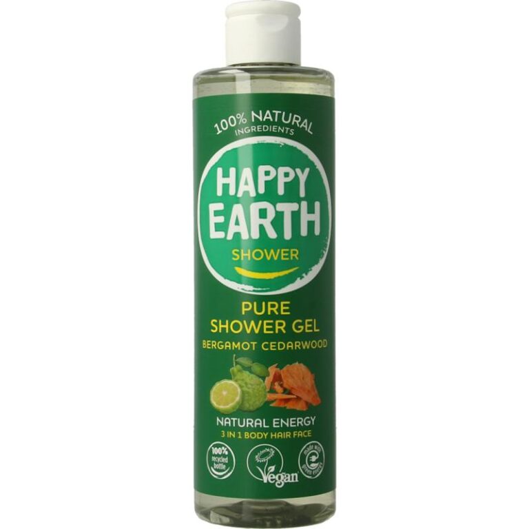 pure showergel bergamot cedarwood 300 ml