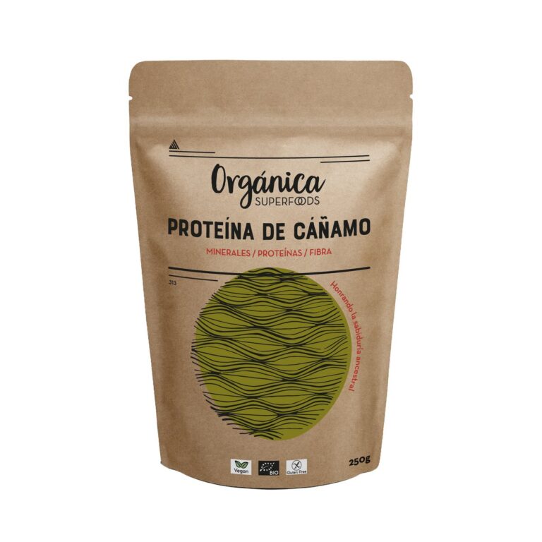 organische hennepproteïne 250 gram