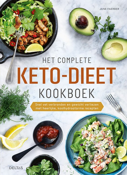 Het complete keto dieet kookboek Deltas boek kopen bij superfoodmarkt.nl