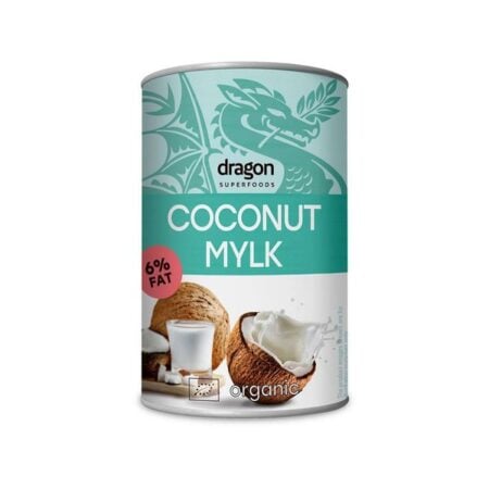 Kokosmelk 6% vet Dragon superfoods 400 ml