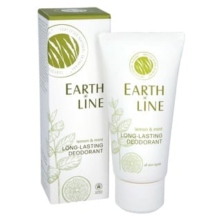 Earthline Long lasting deodorant lemon & mint 50 ml - THT 2026-05