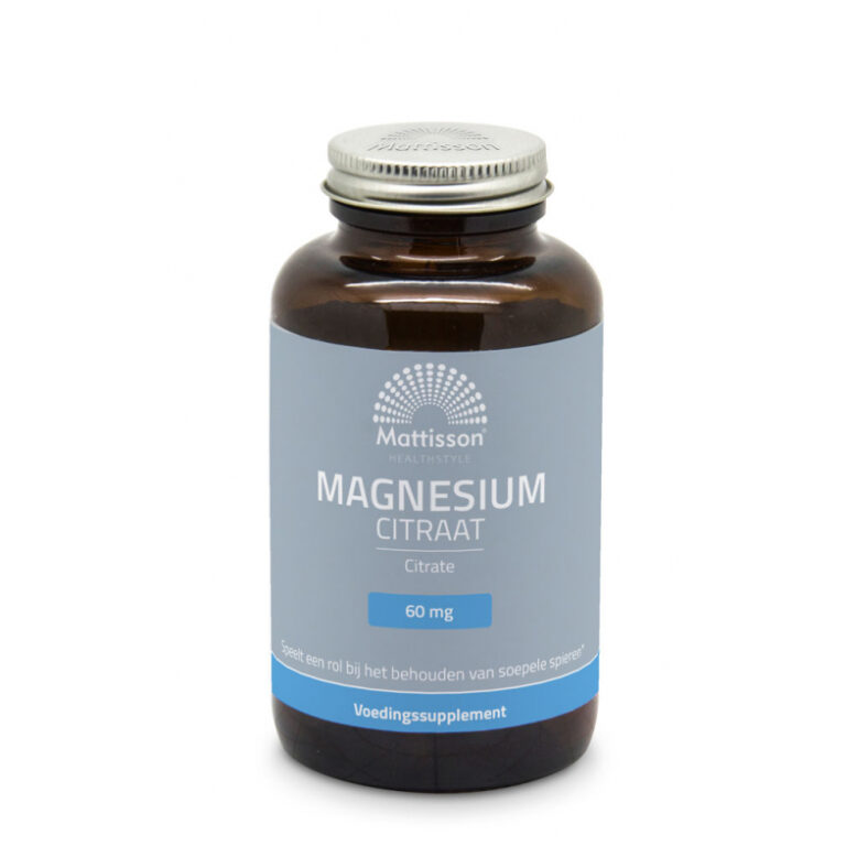 magnesium citraat 60 mg