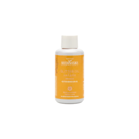 glitter monoi sun coconut oil with tiare flowers 100 ml
