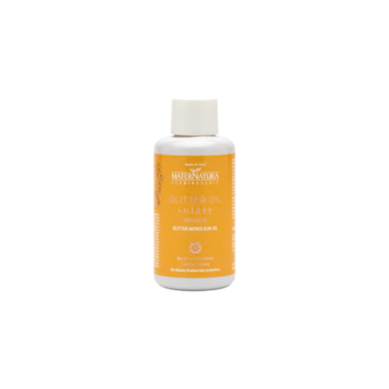 glitter monoi sun coconut oil with tiare flowers 100 ml