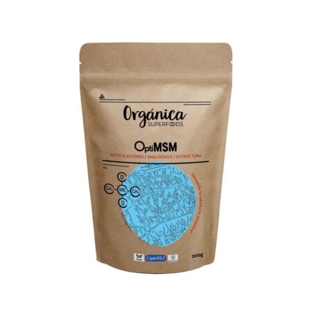 MSM poeder OptiMSM® Organica Superfoods 200 gram