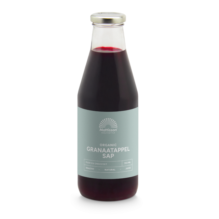 Mattisson Granaatappelsap Bio 750 ml