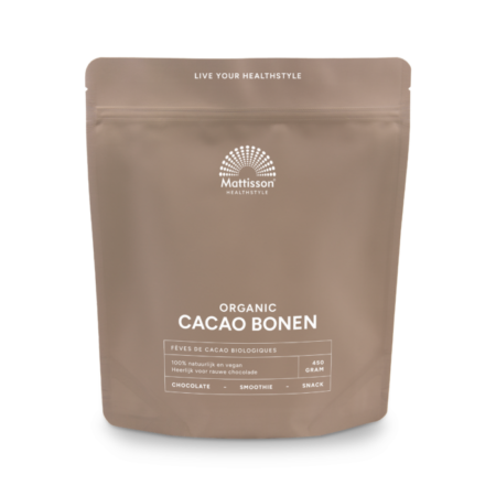 Rauwe Cacao Bonen Bio - 450 gram