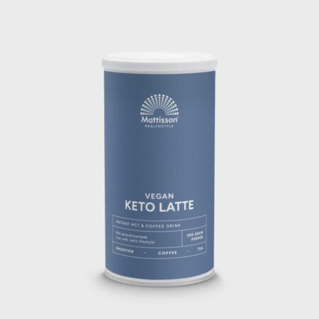 Vegan Keto Latte Instant MCT & Coffee Drink - 200 gram